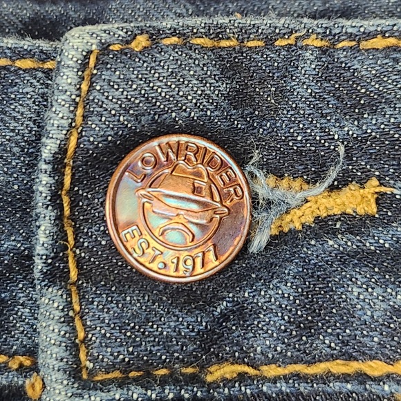 Lowrider Shorts Mens 42 Denim Streetwear Cholo Homies Baggy Classic Cars Vintage - Picture 5 of 16